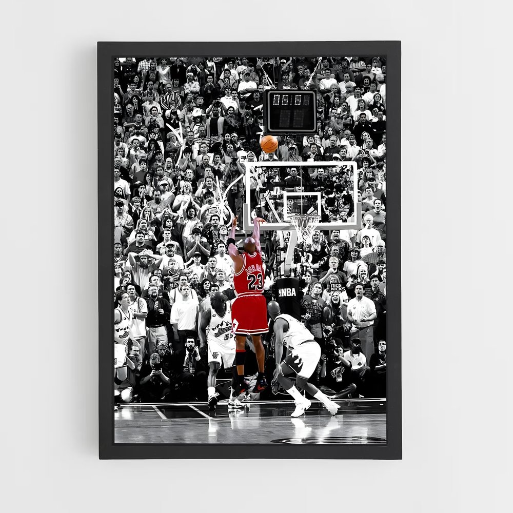 Poster Michael jordan – affiche Basketball (vue 2)